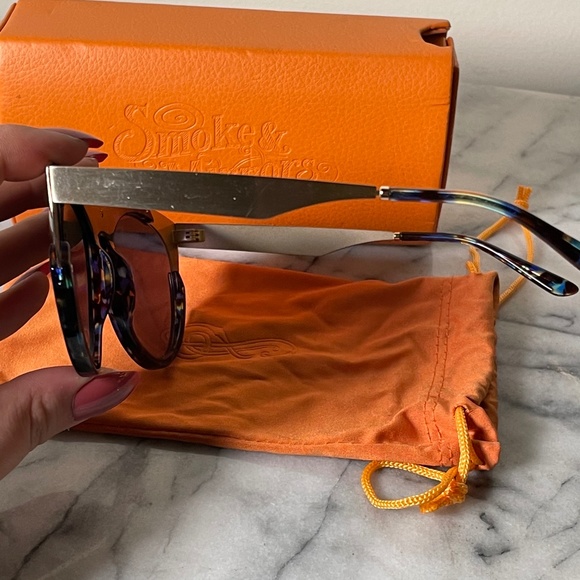ZOUBISOU Smoke x Mirrors Eyewear Blue Glam main image 5